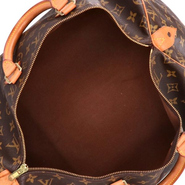 20206 5 Louis Vuitton Old Speedy 40 Monogram Handbag Brown