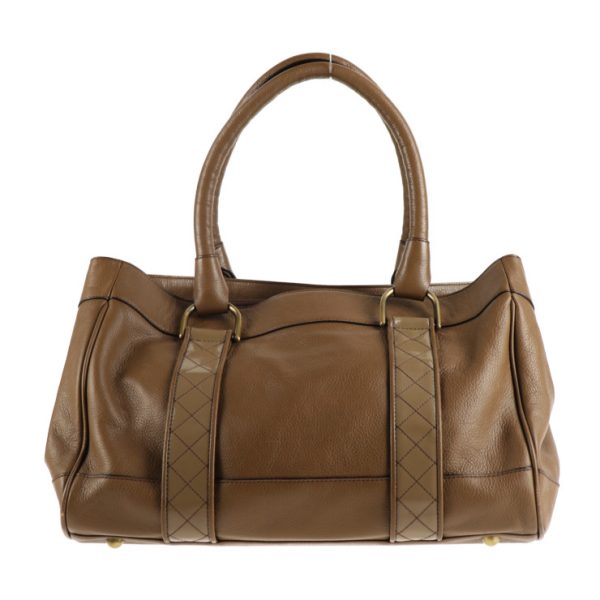 2021073002262 3 Burberry Leather Tote Bag Brown