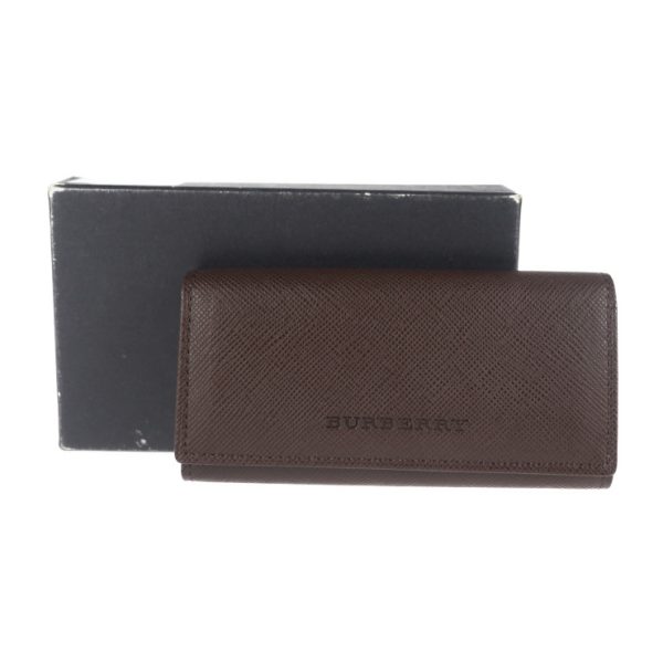 2021103002283 8 Burberry Leather Key Case Brown