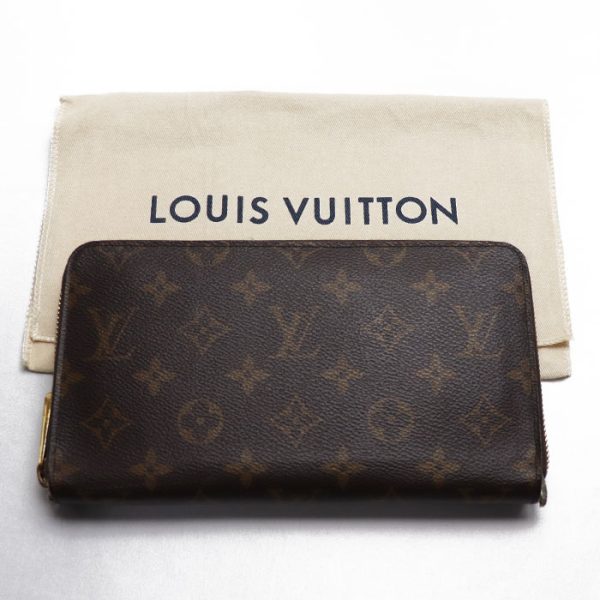 2022 1643 10 LOUIS VUITTON Zippy Long Wallet Round Zipper M62581 Brown