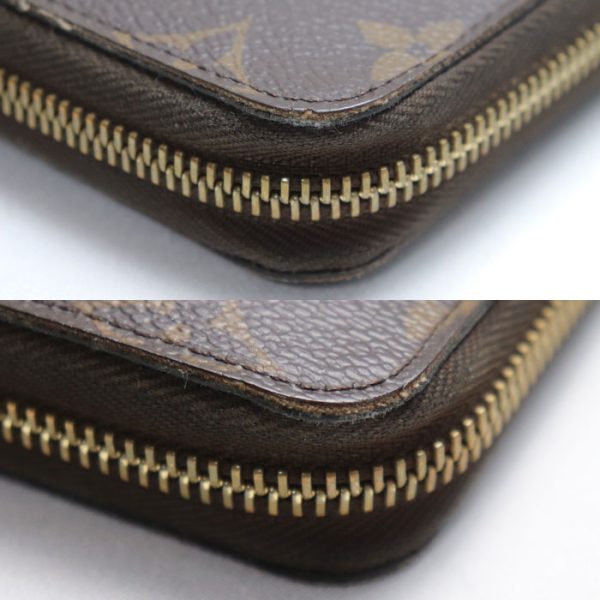 2022 1643 3 LOUIS VUITTON Zippy Long Wallet Round Zipper M62581 Brown