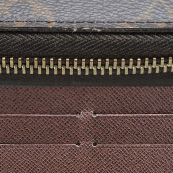 2022 1643 4 LOUIS VUITTON Zippy Long Wallet Round Zipper M62581 Brown