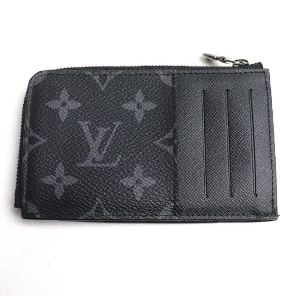 2022 1885 2 LOUIS VUITTON Hybrid Wallet Coin Case Eclipse Black Noir