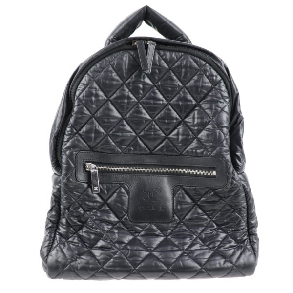 2022043007324 1 Chanel Coco Cocoon Quilted Rucksack Daypack Black