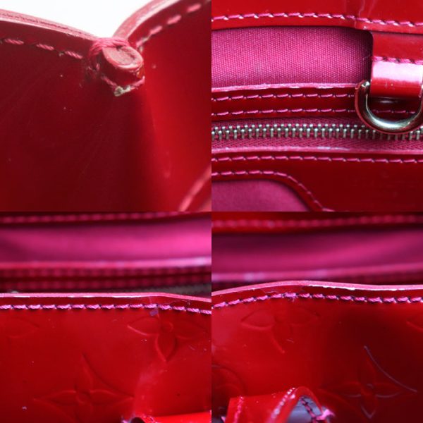 2023 1228 3 1234 LOUIS VUITTON Wilshire PM Handbag M93642 Vernis Red