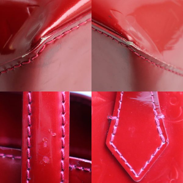 2023 1228 3 1235 LOUIS VUITTON Wilshire PM Handbag M93642 Vernis Red