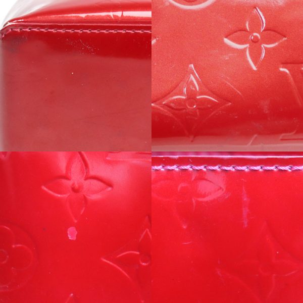 2023 1228 3 1236 LOUIS VUITTON Wilshire PM Handbag M93642 Vernis Red