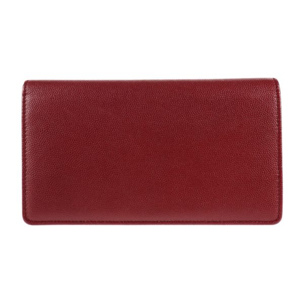 2023063002334 2 Chanel Bifold Wallet Mini Caviar Skin Rouge Red