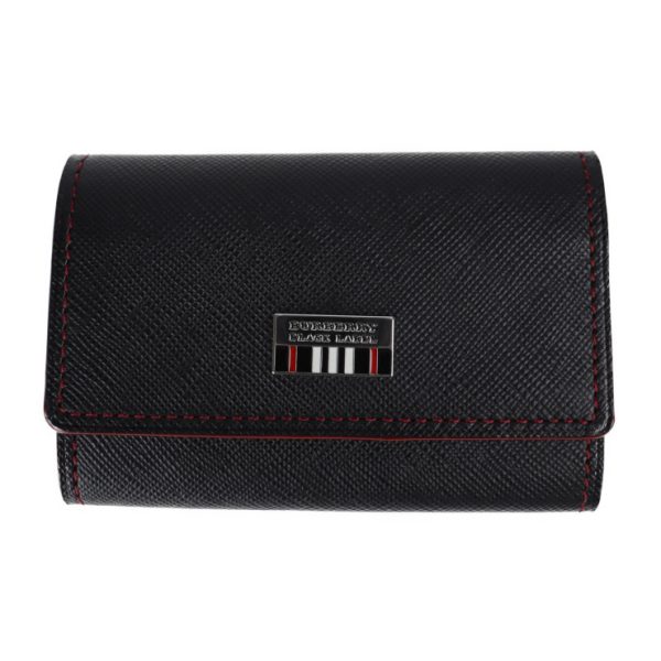 2023123002494 1 Burberry Key Case Black Red