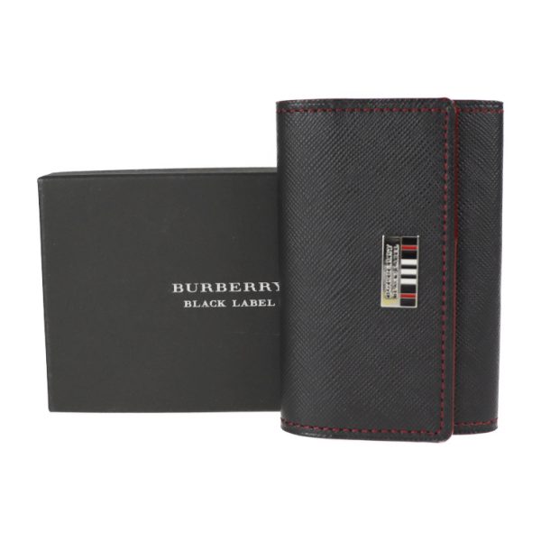 2023123002494 6 Burberry Key Case Black Red