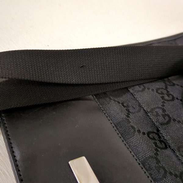 20240702 141854456 Gucci GG Canvas Shoulder Bag Black