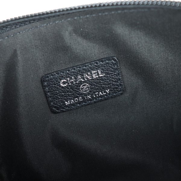 2025113002498 8 Chanel Camellia Pouch Leather Black