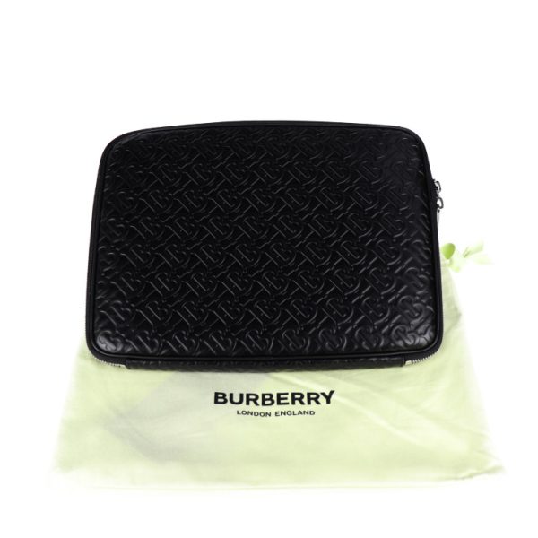 2025113002506 7 Burberry Leather Clutch Bag Black