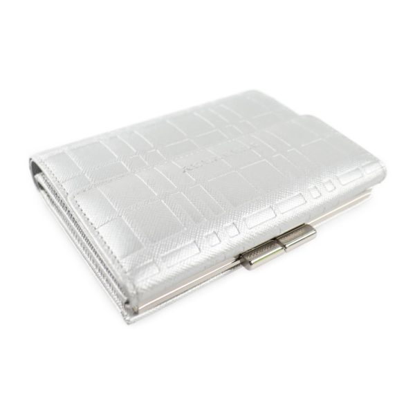 2026053002258 5 Burberry Leather Tri fold Wallet Silver