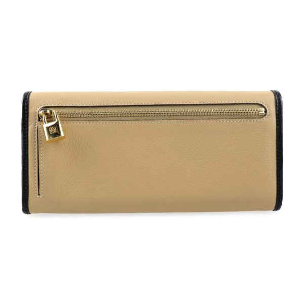 2026053002268 3 Loewe Amazona Continental Bifold Long Wallet Beige Black