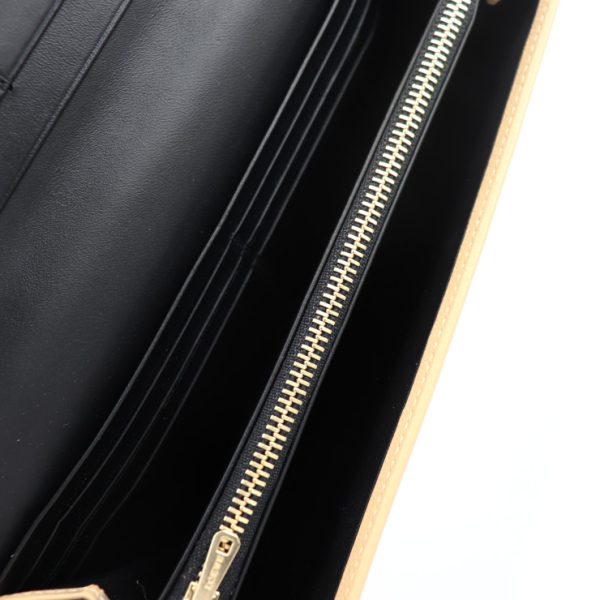 2026053002268 6 Loewe Amazona Continental Bifold Long Wallet Beige Black