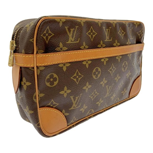 202679 3 Louis Vuitton Monogram Compiegne 28 Brown Shoulder Bag