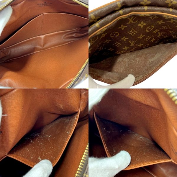 202679 8 Louis Vuitton Monogram Compiegne 28 Brown Shoulder Bag