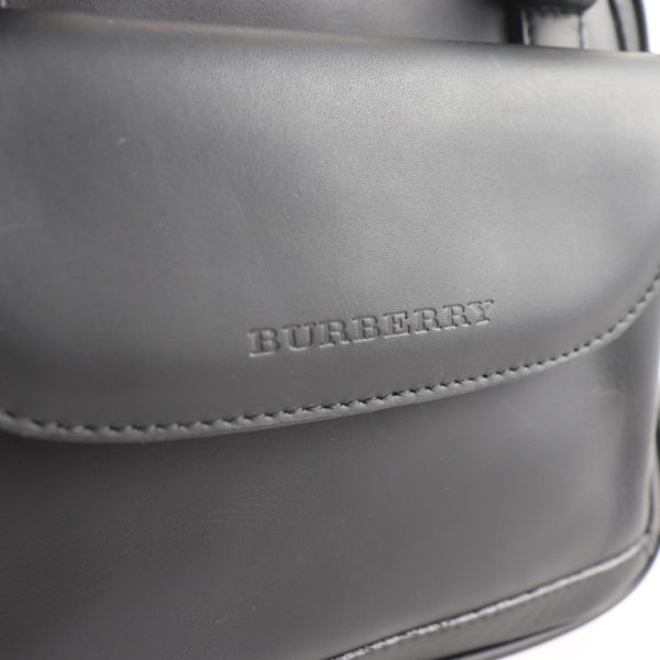 2027053007297 7 Burberry Leather Handbag Black