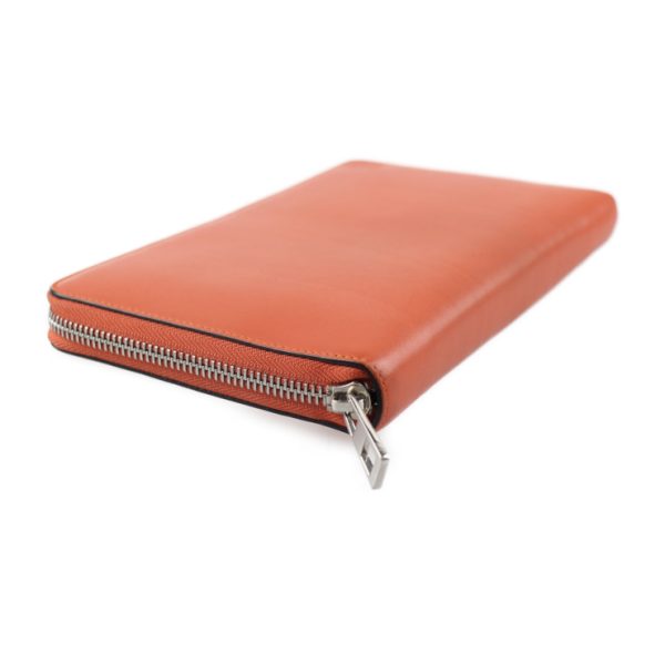 2027053007318 5 Loewe Leather Long Wallet Orange