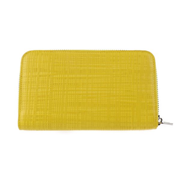 2028043002359 3 Loewe Medium Calf Leather Round Zipper Wallet Yellow