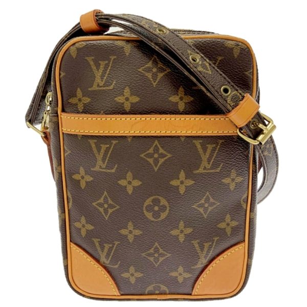 202866 1 Louis Vuitton Monogram Danube Shoulder Bag Brown