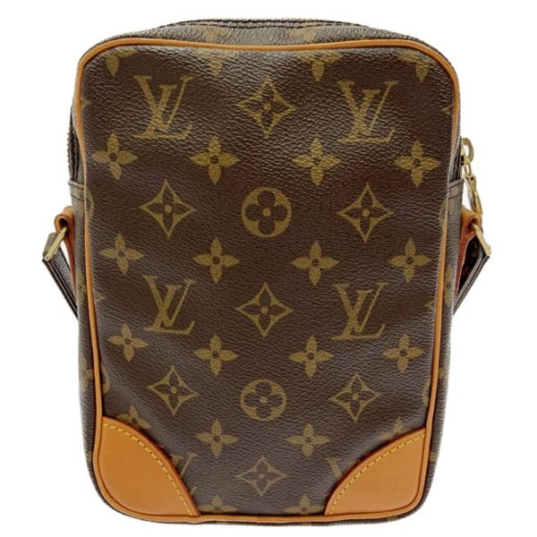 202866 4 Louis Vuitton Monogram Danube Shoulder Bag Brown