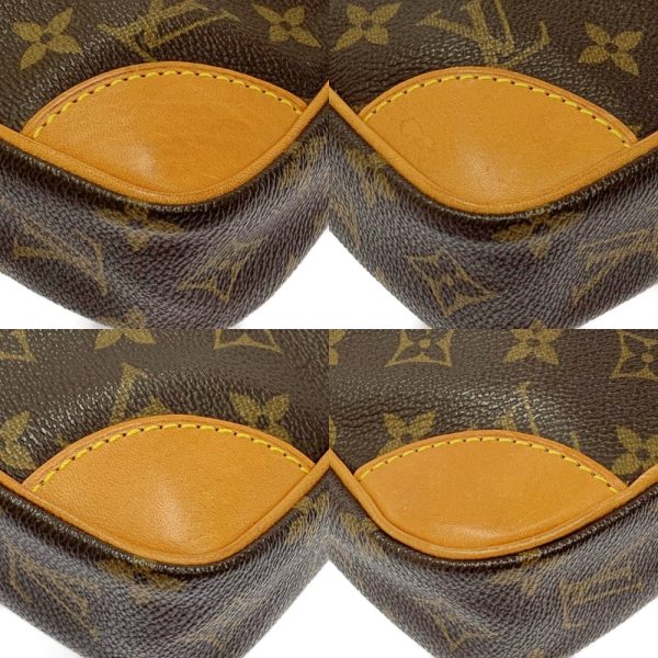 202866 6 Louis Vuitton Monogram Danube Shoulder Bag Brown