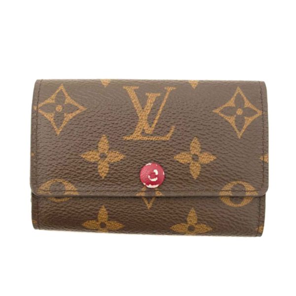 20287 1 Louis Vuitton Multicle 6 Monogram Key Case Brown