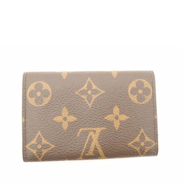 20287 2 Louis Vuitton Multicle 6 Monogram Key Case Brown