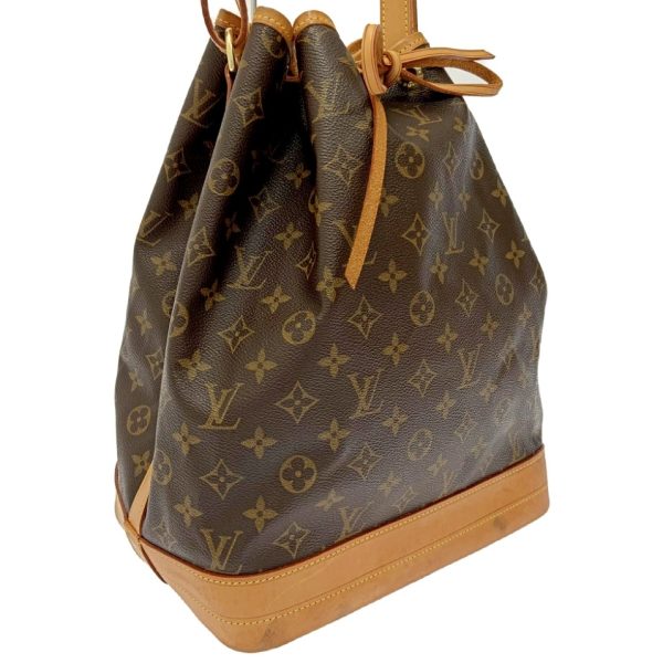 202874 3 Louis Vuitton Monogram Noe Shoulder Bag Brown