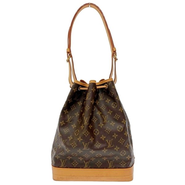 202874 4 Louis Vuitton Monogram Noe Shoulder Bag Brown