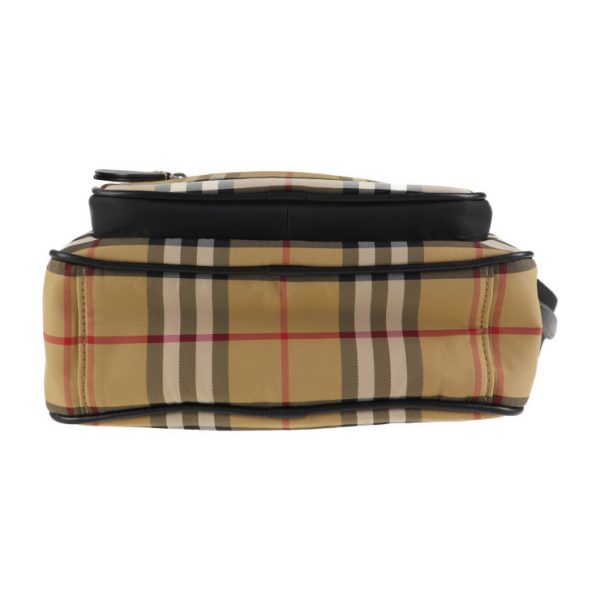 2029073007012 4 Burberry Canvas Camera Bag Beige Plaid