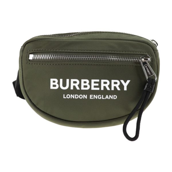 2029073007019 1 Burberry Nylon Waist Bag Khaki