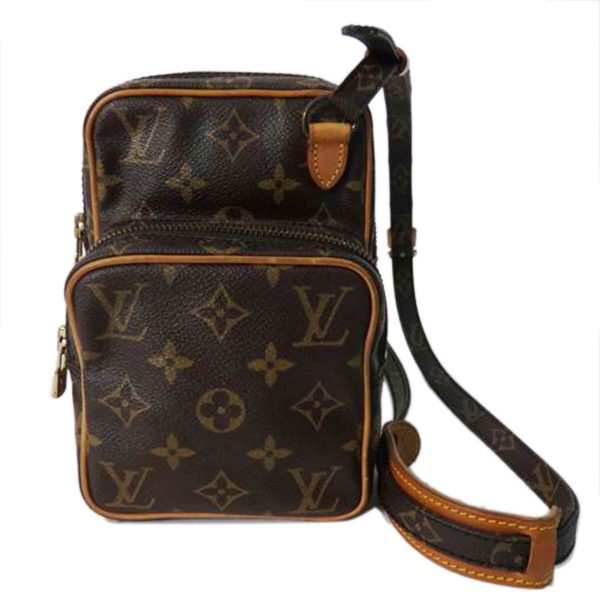 20305 1 Louis Vuitton Mini Amazon Monogram Shoulder Bag Brown