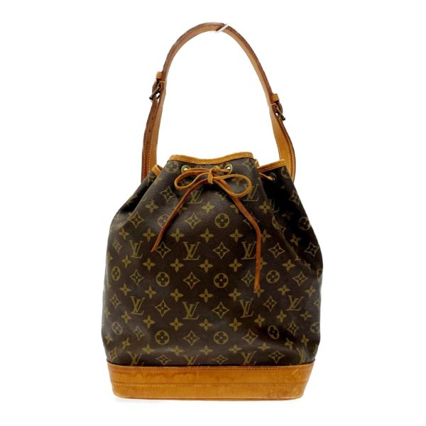 203456 1 Louis Vuitton Monogram Noe Shoulder Bag Brown