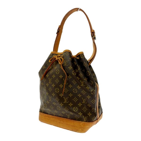 203456 3 Louis Vuitton Monogram Noe Shoulder Bag Brown