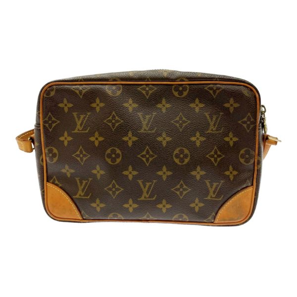 203626 4 Louis Vuitton Monogram Trocadero 27 Shoulder Bag Brown