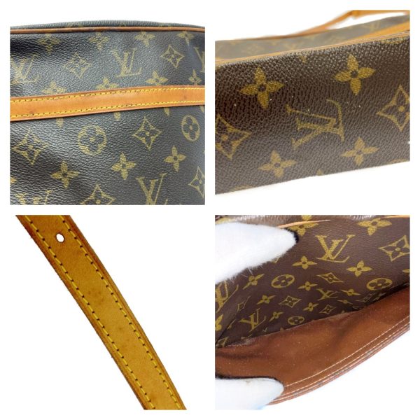 203626 9 Louis Vuitton Monogram Trocadero 27 Shoulder Bag Brown