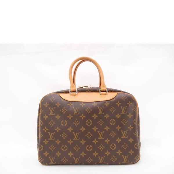 20374 2 Louis Vuitton Bowling Vanity Old Deauville Monogram Bag