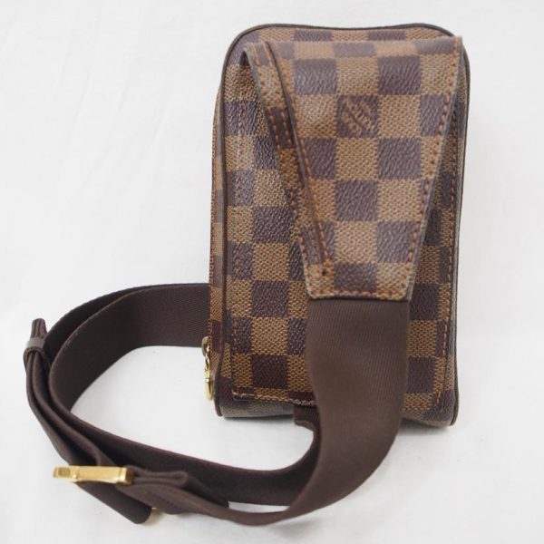 20379 2 Louis Vuitton Jeronimos Shoulder Bag Damier Ebene