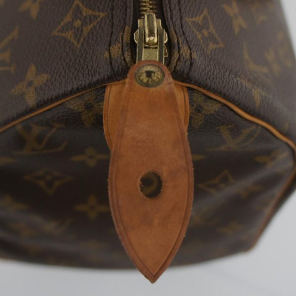 20388 7 Louis Vuitton Speedy 30 Bag Monogram Canvas Brown