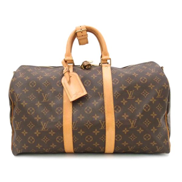 20404 1 Louis Vuitton Keepall Bandouliere 45 Monogram Bag