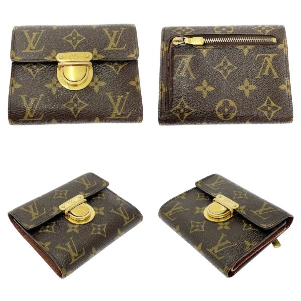 204041 7 LOUIS VUITTON Monogram PVC Wallet 3 Piece Set Brown