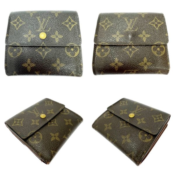 204041 9 LOUIS VUITTON Monogram PVC Wallet 3 Piece Set Brown