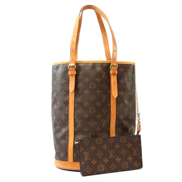 20413 1 Louis Vuitton Bucket 27 Bag Monogram Brown