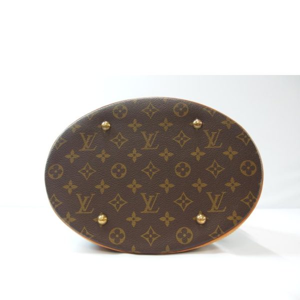 20413 3 Louis Vuitton Bucket 27 Bag Monogram Brown