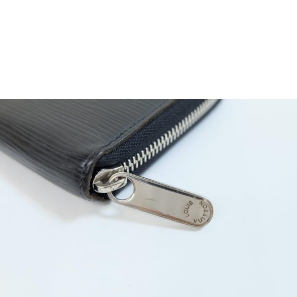 20417 7 Louis Vuitton Zippy Wallet Epi Wallet Noir