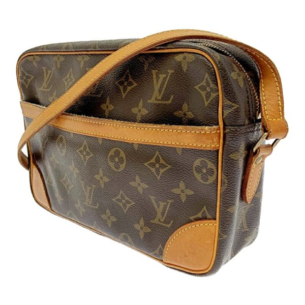 204306 2 Louis Vuitton Monogram Trocadero 27 Shoulder Bag Brown