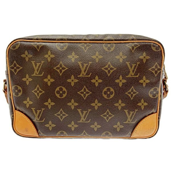 204306 4 Louis Vuitton Monogram Trocadero 27 Shoulder Bag Brown